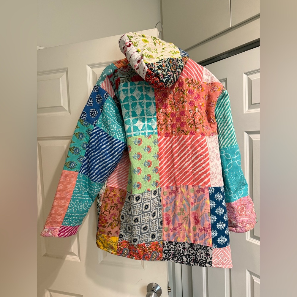 Ashley Taylor Patchwork Jacket One Size - NEW - image 5